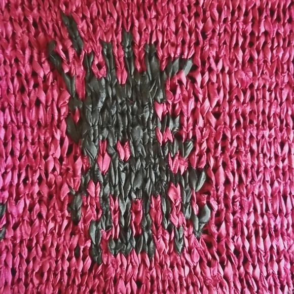 DANA BUCHMAN-Rare Vintage Silk Ribbon Sweater M PETITE - Picture 2 of 4